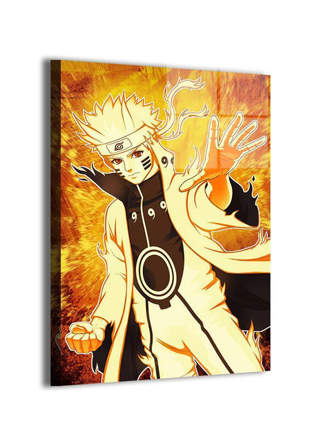 Naruto Kurama Mode Art | Acrylic, Metal & Canvas [variant_option1] Print, Premium Wall Art by Snapping Turtle Gallery