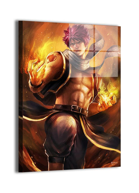 Natsu Dragneel Wall Art | Fairy Tail Fan Art | Snapping Turtle Gallery - Snapping Turtle Gallery