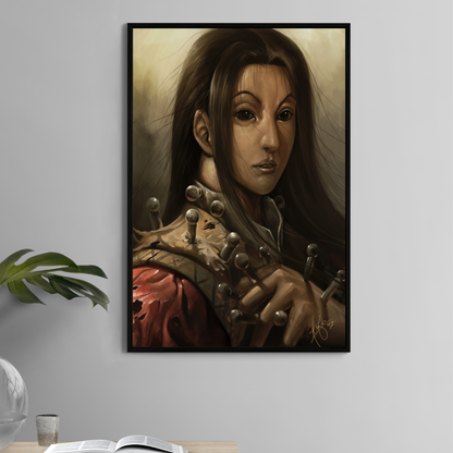  Illumi Zoldyck 11x17 Hunter x Hunter anime print – cold stare and needles