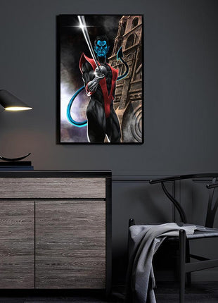 Nightcrawler Wall Art | X-Men Fan Art | Snapping Turtle Gallery - Snapping Turtle Gallery