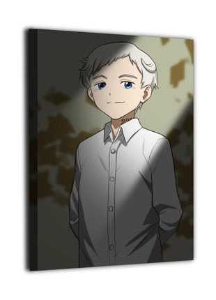 Norman Wall Art | The Promised Neverland Acrylic, Metal & Canvas - Snapping Turtle Gallery