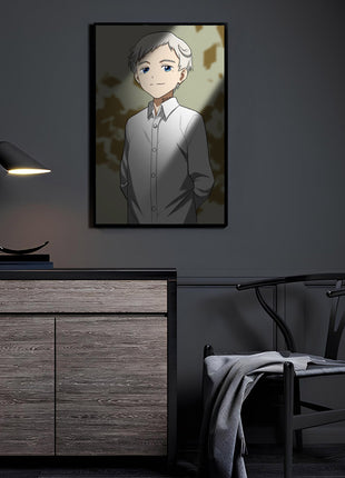 Norman Wall Art | The Promised Neverland Acrylic, Metal & Canvas - Snapping Turtle Gallery