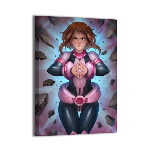 Ochaco Uraraka My Hero Academia 24x36 canvas wall art