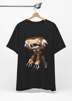 Old Man Logan Graphic T-Shirt | Wolverine Chibi Tee | Snapping Turtle Gallery - Snapping Turtle Gallery