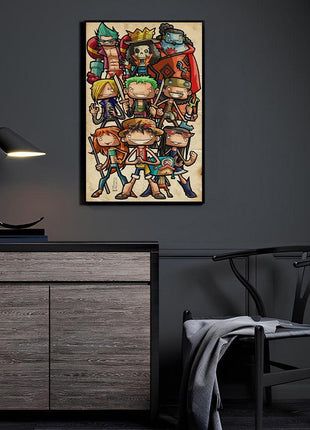 One Piece Wall Art | Anime Fan Art | Snapping Turtle Gallery - Snapping Turtle Gallery