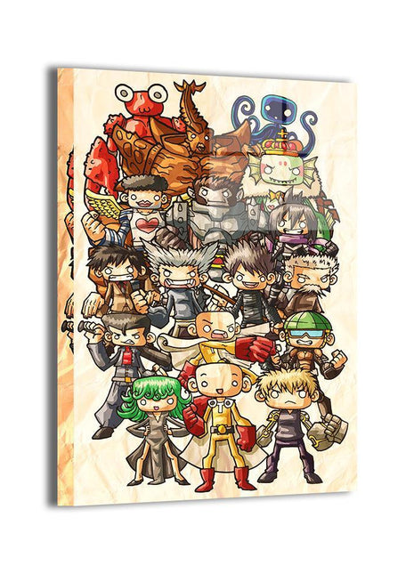 One Punch Man Wall Art | Anime Ultra-HD Acrylic, Metal & Canvas Prints - Snapping Turtle Gallery