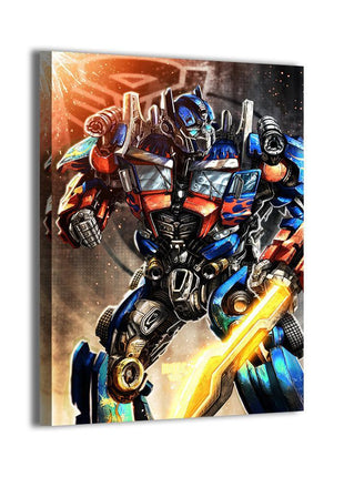 Optimus Prime Wall Art | Transformers Fan Art | Snapping Turtle Gallery [variant_option1] Print, Premium Wall Art by Snapping Turtle Gallery