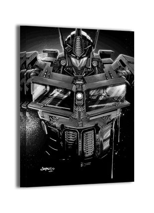 Optimus Prime Wall Art | Transformers Fan Art | Snapping Turtle Gallery [variant_option1] Print, Premium Wall Art by Snapping Turtle Gallery