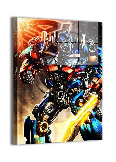 Optimus Prime Wall Art | Transformers Fan Art | Snapping Turtle Gallery [variant_option1] Print, Premium Wall Art by Snapping Turtle Gallery