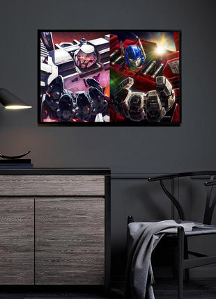 Optimus Prime Megatron Art | Acrylic, Metal & Canvas, Shop Optimus Prime Megatron Transformers wall art. Premium 3mm acrylic, gloss metal & archival canvas. Ready to hang. Fast US shipping. Order today!, [-Snapping Turtle Gallery