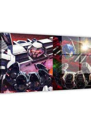 Optimus Prime Megatron Art | Acrylic, Metal & Canvas, Shop Optimus Prime Megatron Transformers wall art. Premium 3mm acrylic, gloss metal & archival canvas. Ready to hang. Fast US shipping. Order today!, [-Snapping Turtle Gallery