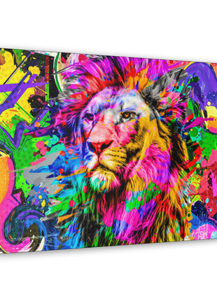 Pastel Majesty – Soft-Toned Lion Wall Art | STG Collection - Snapping Turtle Gallery