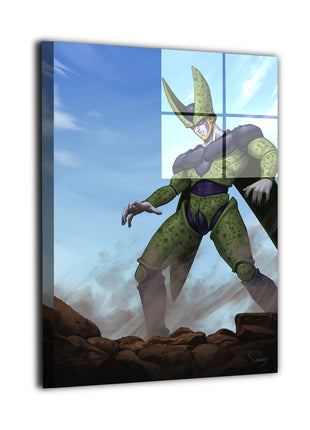 Perfect Cell Wall Art | Dragon Ball Z Acrylic, Metal & Canvas - Snapping Turtle Gallery