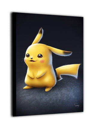 Pikachu Wall Art | Pokémon Acrylic, Metal & Canvas - Snapping Turtle Gallery