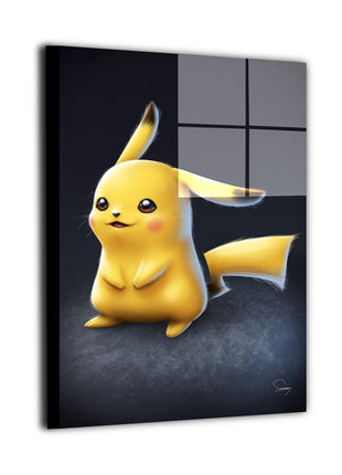 Pikachu Wall Art | Pokémon Acrylic, Metal & Canvas - Snapping Turtle Gallery
