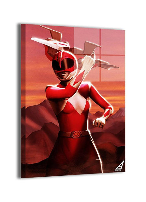 Pink Ranger Wall Art | Power Rangers HD Acrylic, Metal & Canvas Print - Snapping Turtle Gallery