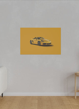 Porsche 718 Boxster Wall Art | Sports Car Art | Snapping Turtle Gallery - Snapping Turtle Gallery
