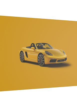 Porsche 718 Boxster Wall Art | Sports Car Art | Snapping Turtle Gallery - Snapping Turtle Gallery