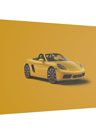 Porsche 718 Boxster Wall Art | Sports Car Art | Snapping Turtle Gallery - Snapping Turtle Gallery