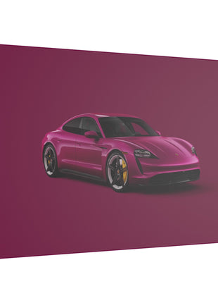 Porsche Taycan Wall Art | Electric Car Art | Snapping Turtle Gallery - Snapping Turtle Gallery