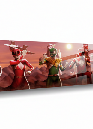Power Rangers Wall Art | Mighty Morphin Acrylic, Metal & Canvas Print - Snapping Turtle Gallery
