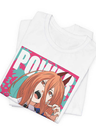 Power Splash Anime Shirt | Chainsaw Man Fan Art | Snapping Turtle Gallery [variant_option1] Print, Premium Wall Art by Snapping Turtle Gallery