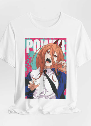 Power Splash Anime Shirt | Chainsaw Man Fan Art | Snapping Turtle Gallery [variant_option1] Print, Premium Wall Art by Snapping Turtle Gallery
