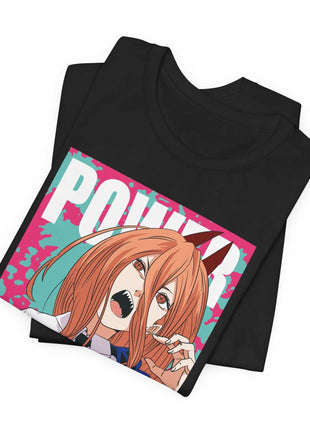 Power Splash Anime Shirt | Chainsaw Man Fan Art | Snapping Turtle Gallery [variant_option1] Print, Premium Wall Art by Snapping Turtle Gallery