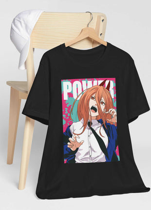 Power Splash Anime Shirt | Chainsaw Man Fan Art | Snapping Turtle Gallery [variant_option1] Print, Premium Wall Art by Snapping Turtle Gallery