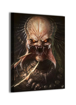 Predator Art | Acrylic, Metal & Canvas - Snapping Turtle Gallery
