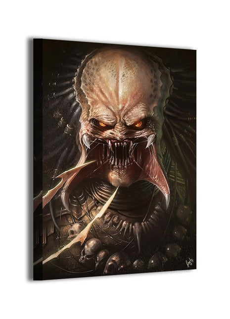 Predator Art | Acrylic, Metal & Canvas - Snapping Turtle Gallery