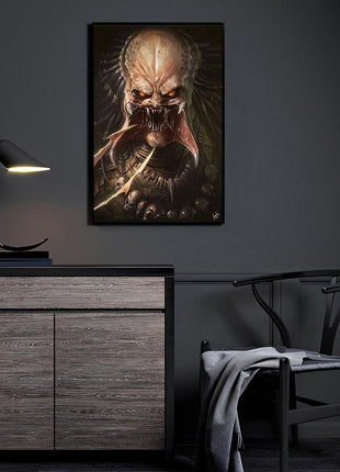 Predator Art | Acrylic, Metal & Canvas - Snapping Turtle Gallery