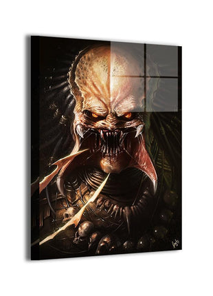 Predator Art | Acrylic, Metal & Canvas - Snapping Turtle Gallery