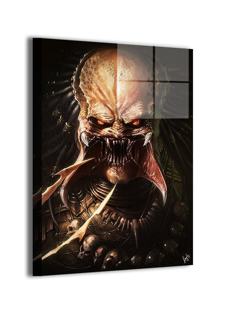 Predator Art | Acrylic, Metal & Canvas - Snapping Turtle Gallery