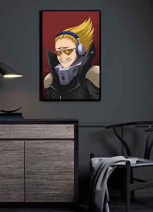Present Mic Wall Art | My Hero Academia Acrylic, Metal & Canvas - Snapping Turtle Gallery