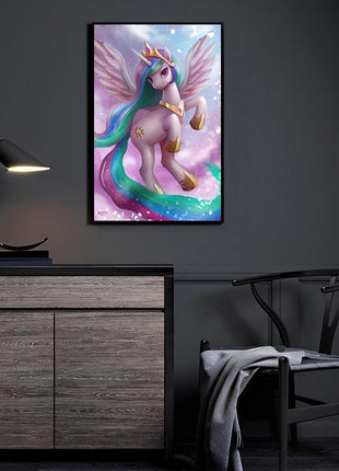 Princess Celestia Wall Art | My Little Pony Acrylic, Metal & Canvas - Snapping Turtle Gallery