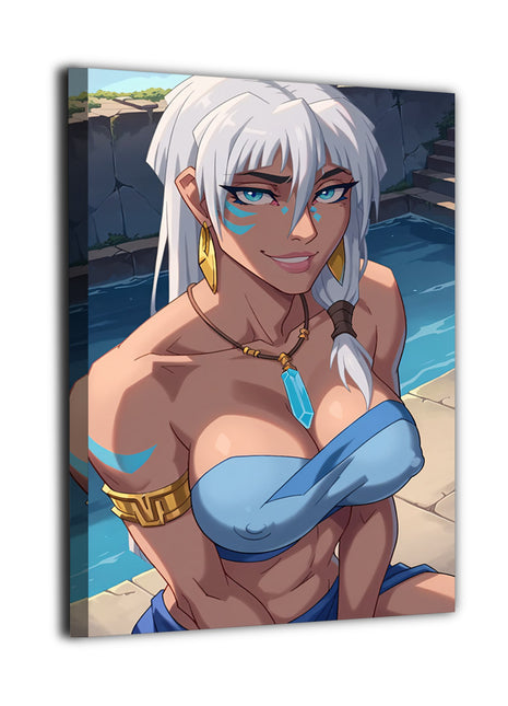 Princess Kida Wall Art | Atlantis Fan Art | Snapping Turtle Gallery [variant_option1] Print, Premium Wall Art by Snapping Turtle Gallery