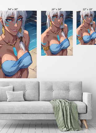 Princess Kida Wall Art | Atlantis Fan Art | Snapping Turtle Gallery [variant_option1] Print, Premium Wall Art by Snapping Turtle Gallery