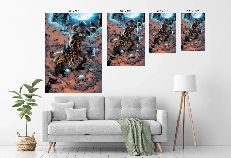 Smokeblade Warrior Wall Art