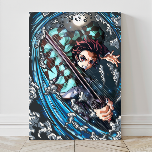 Water Blade Fury Wall Art