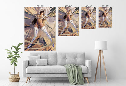 Imperial_Blade_Ascension_24x36_Size Chart_Print_Snapping_Turtle_Gallery