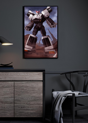 Prowl Transformers Art | Acrylic, Metal & Canvas [variant_option1] Print, Premium Wall Art by Snapping Turtle Gallery