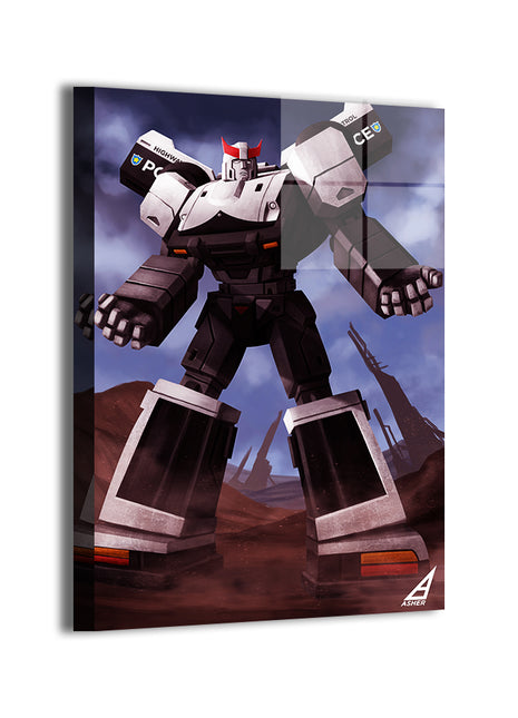 Prowl Transformers Art | Acrylic, Metal & Canvas [variant_option1] Print, Premium Wall Art by Snapping Turtle Gallery
