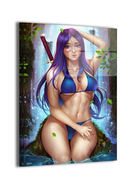 Psylocke Wall Art | X-Men Ultra-HD Acrylic, Metal & Canvas Print - Snapping Turtle Gallery