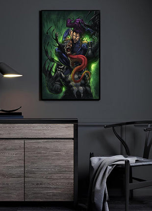 Psylocke vs Venom Wall Art | Marvel HD Acrylic, Metal & Canvas Print - Snapping Turtle Gallery