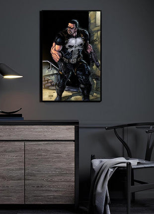 Punisher Wall Art | Marvel Fan Art | Snapping Turtle Gallery - Snapping Turtle Gallery