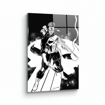 Punisher Code - Glossy Acrylic Mockup