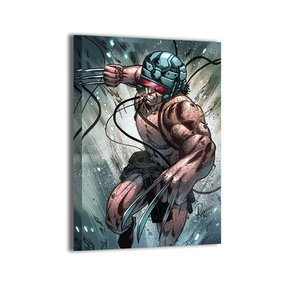 Rage Unleashed Wall Art 24x36 Canvas Print – Snapping Turtle Gallery