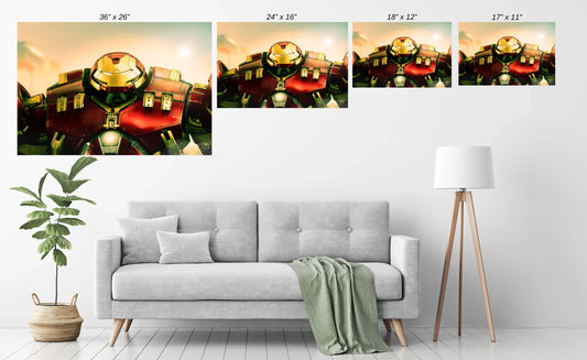 Titan Protocol Wall Art