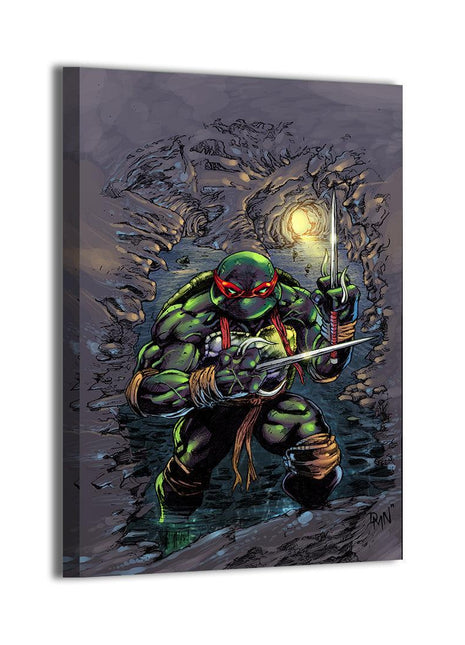 Raphael Wall Art | TMNT Fan Art | Snapping Turtle Gallery [variant_option1] Print, Premium Wall Art by Snapping Turtle Gallery